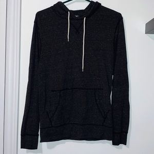 Dark grey lightweight hoodie